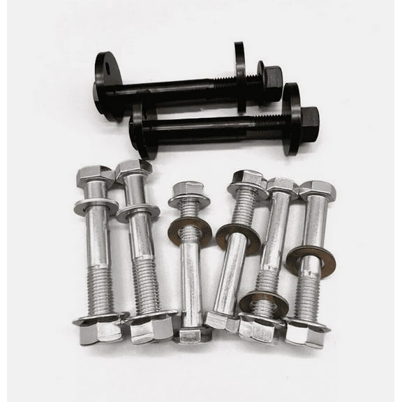 Front Control Arms Cam Bolts Fit for Dodge Ram 4x4 2000-2001 1500 & 2000-2002 2500 3500