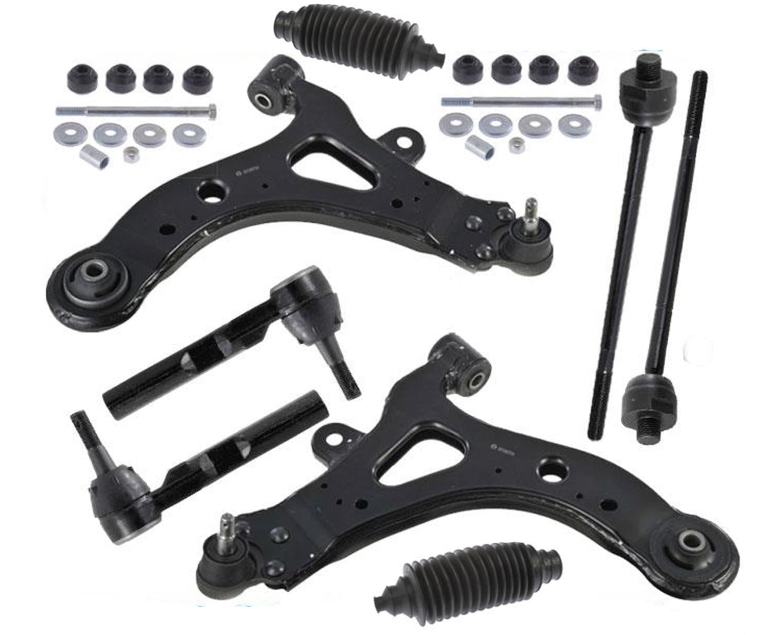Front Control Arms Inner Outer Tie Rods Links Fits BUICK RENDEZVOUS ...