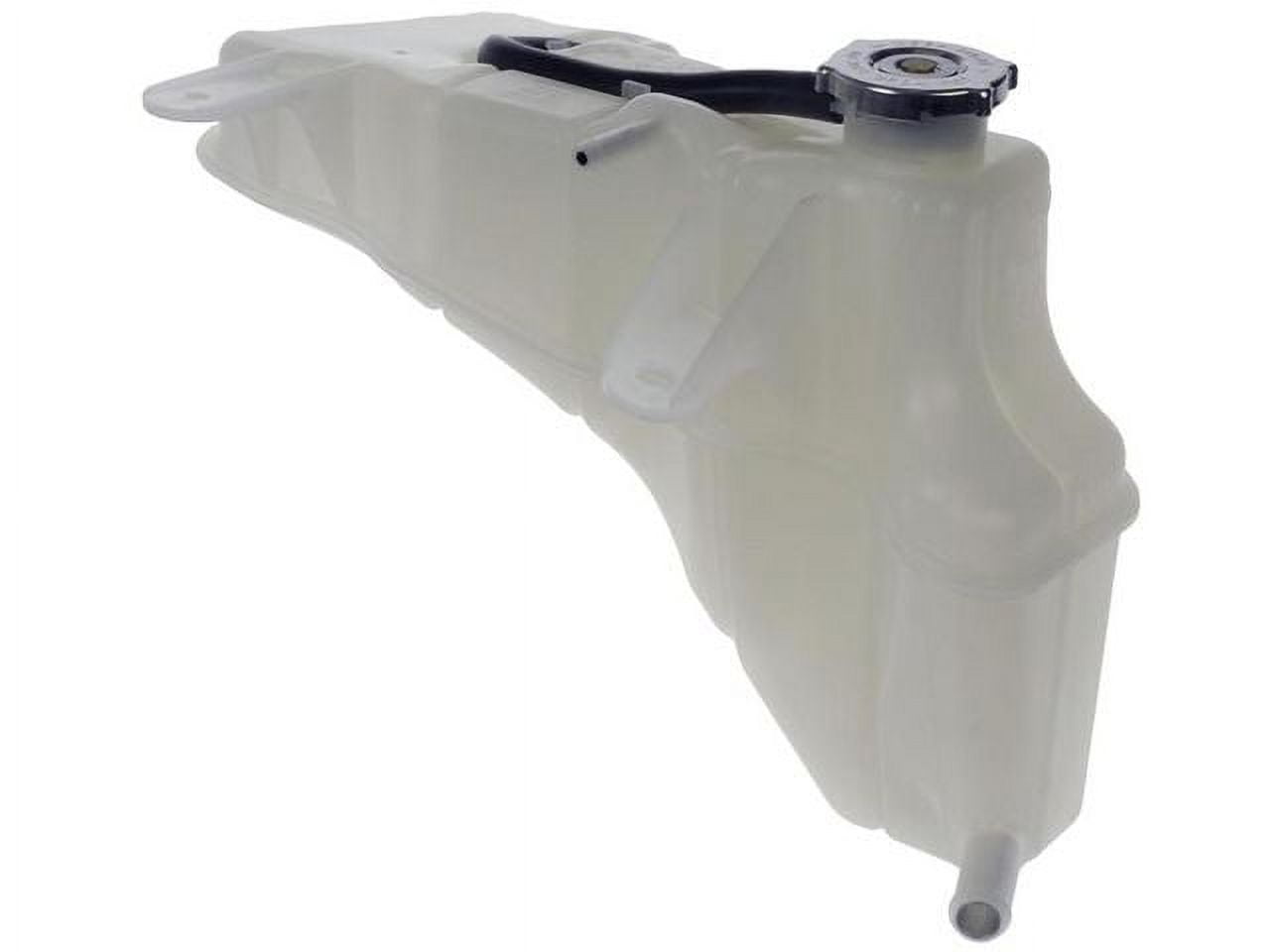Front Coolant Expansion Overflow Tank with Cap - Compatible with 2005 - 2010 Chrysler 300 2006 2007 2008 2009