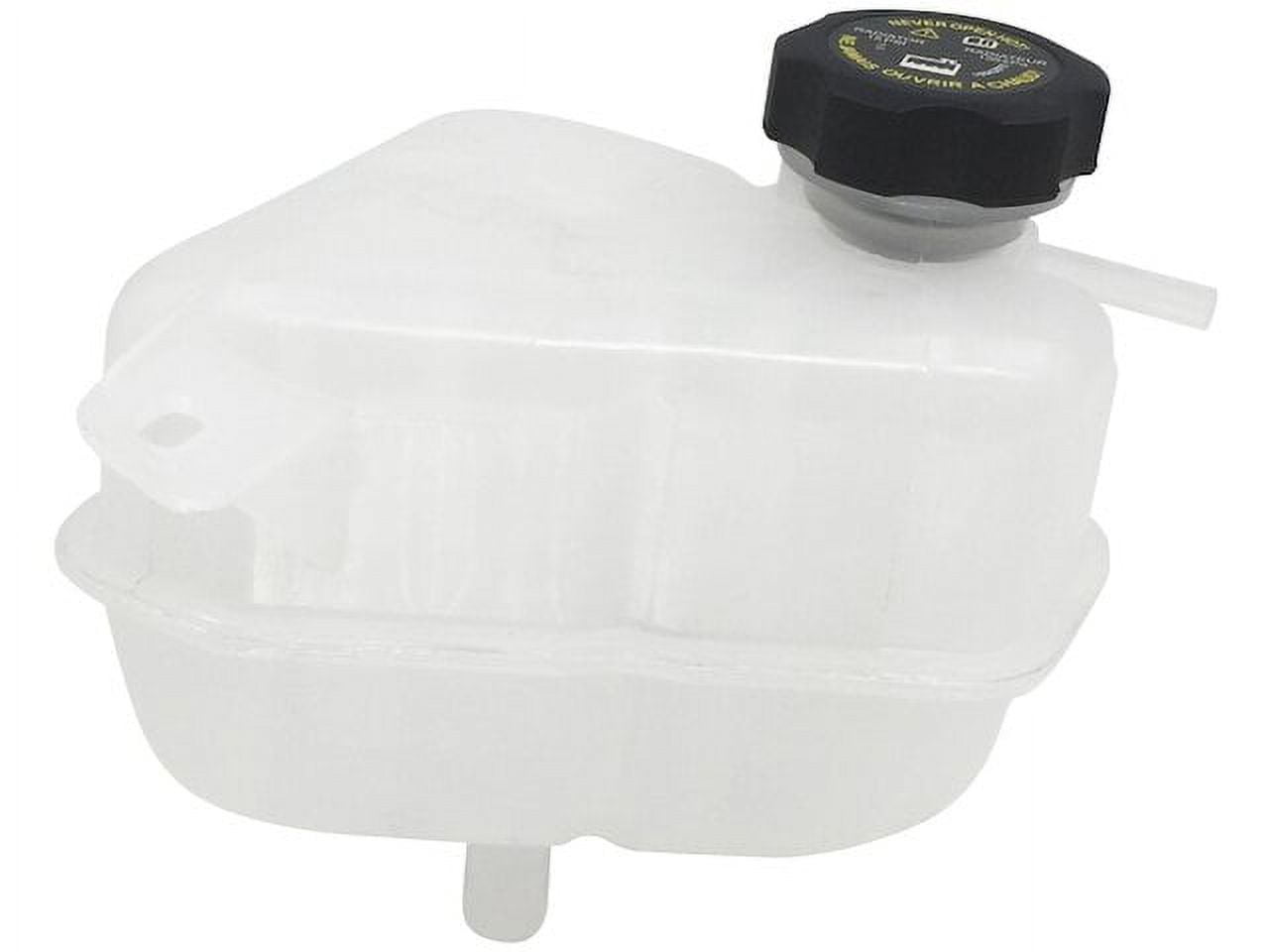 Front Coolant Expansion Reservoir Tank - with Cap - Compatible with 2006 - 2012 Chevy Malibu 2007 2008 2009 2010 2011