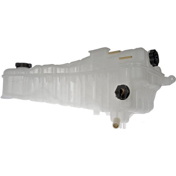 Front Coolant Expansion Tank with Cap - Compatible with 2011 - 2019 Freightliner M2 106 2012 2013 2014 2015 2016 2017 2018