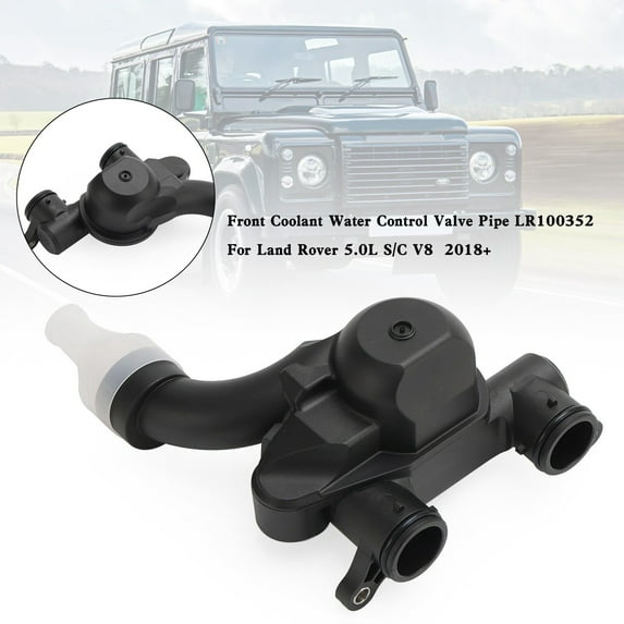 Front Coolant Water Control Valve Pipe LR100352 For Land Rover 5.0L S /C V8 18+