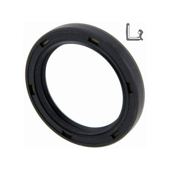 Front Crankshaft Seal - Compatible with 1964 - 1992 Toyota Land Cruiser 1965 1966 1967 1968 1969 1970 1971 1972 1973 1974 1975 1976 1977 1978 1979 1980 1981 1982 1983 1984 1985 1986 1987 1988