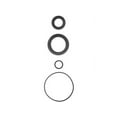 thumbnail image 1 of Front Crankshaft Seal Kit - Compatible with 1987 - 1996 Toyota Tercel 1.5L 4-Cylinder 1988 1989 1990 1991 1992 1993 1994 1995, 1 of 2