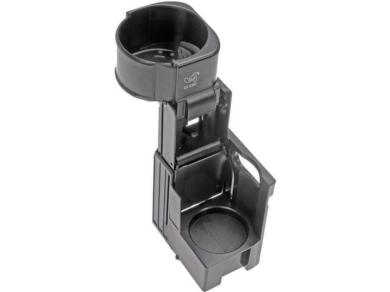 2x Charcoal Grey Cup Holders For Mercedes Benz W124 E320 - Universal Mounting, Adjustable & Leakproof
