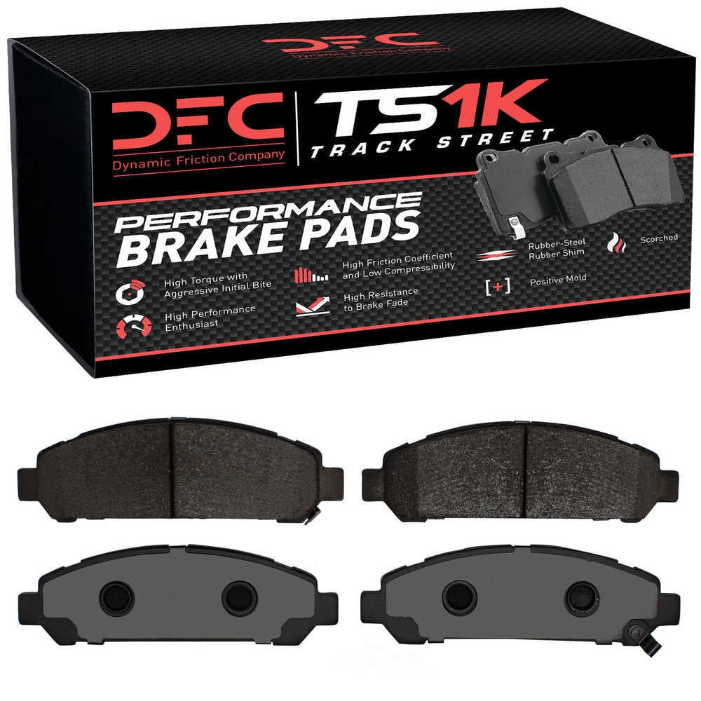 Dynamic Friction Company 1000-1401-00 DFC Track/Street Pads - Low Metallic