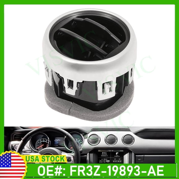 Front Dashboard Heater AC Dash Air Vent FR3Z19893AE For 2015-2020 Ford Mustang