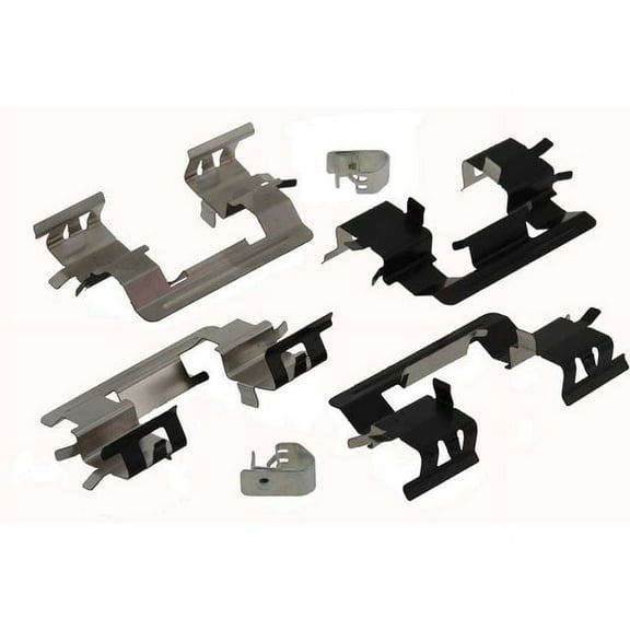 Front Disc Brake Caliper Abutment Service Kit - Compatible with 2000 - 2005 Toyota Celica GTS 2001 2002 2003 2004