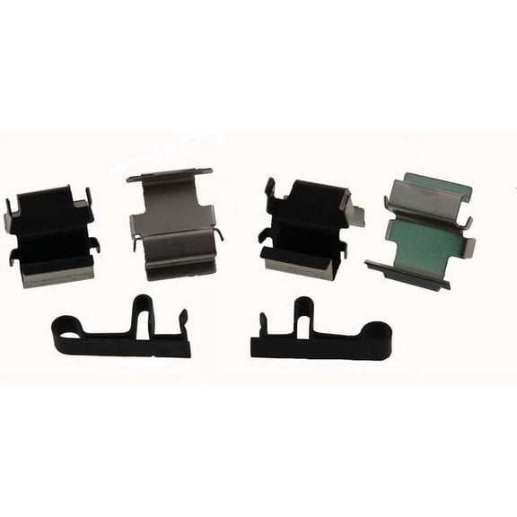 Front Disc Brake Caliper Abutment Service Kit - Compatible with 2014 - 2015 Mitsubishi Mirage