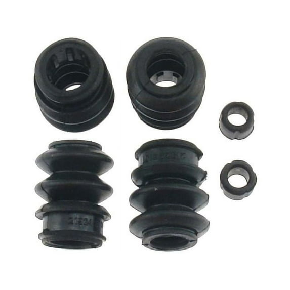 Front Disc Brake Caliper Guide Pin Boot Kit - Compatible with 2001 - 2020 Honda Civic 2002 2003 2004 2005 2006 2007 2008 2009 2010 2011 2012 2013 2014 2015 2016 2017 2018 2019