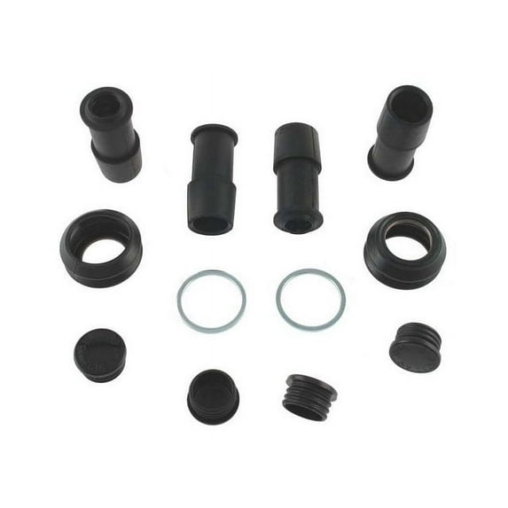Front Disc Brake Caliper Guide Pin Boot Kit - Compatible with 2002 - 2005 Volkswagen Passat 2003 2004