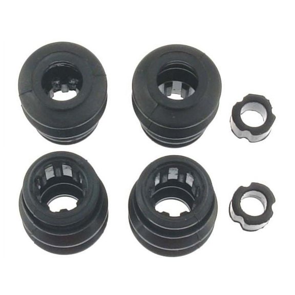 Front Disc Brake Caliper Guide Pin Boot Kit - Compatible with 2008 - 2009, 2011 - 2017 Nissan Quest 2012 2013 2014 2015 2016