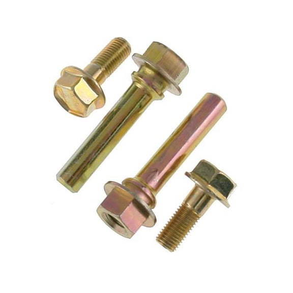 Front Disc Brake Caliper Guide Pin Kit - Compatible with 1984 - 1987 Honda Civic Wagon 1985 1986