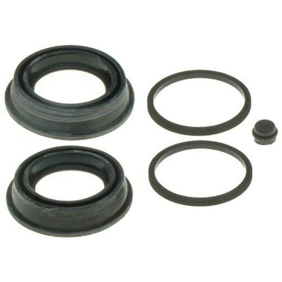 Front Disc Brake Caliper Seal Kit - Compatible with 2008 - 2013 Mercedes-Benz S63 AMG 2009 2010 2011 2012