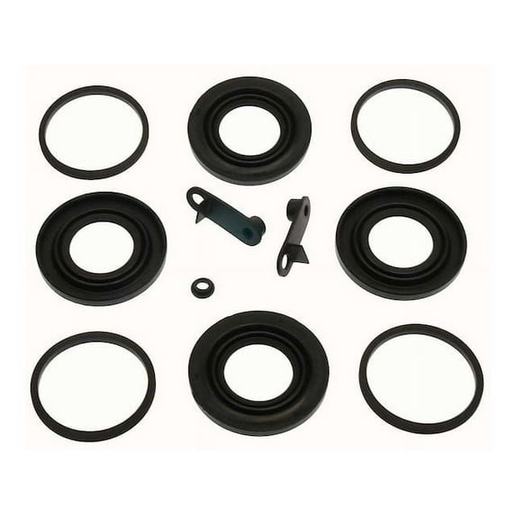 Front Disc Brake Caliper Seal Kit - Compatible with 2013 - 2017 Audi Q5 2014 2015 2016