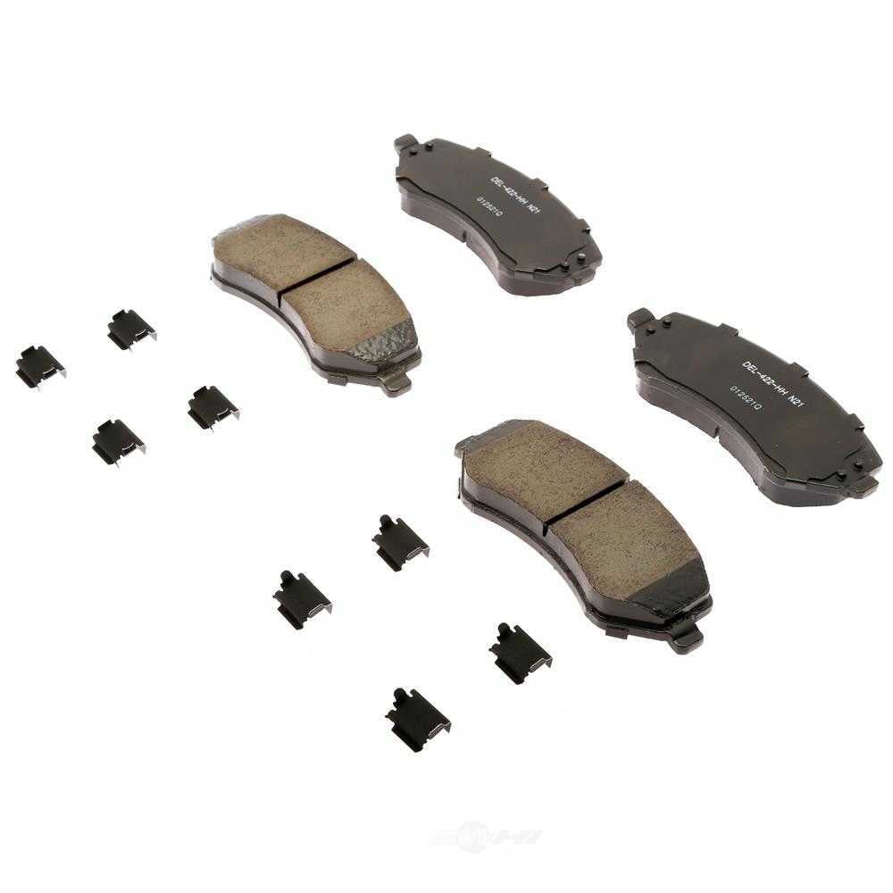 ACDelco 17D856ACHF1 Front Disc Brake Pad Kit