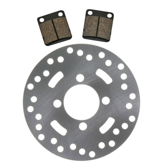 Front Disc Brake Rotor Semi-Metallic Pads 2001-2004 for Yamaha Bear Tracker 250