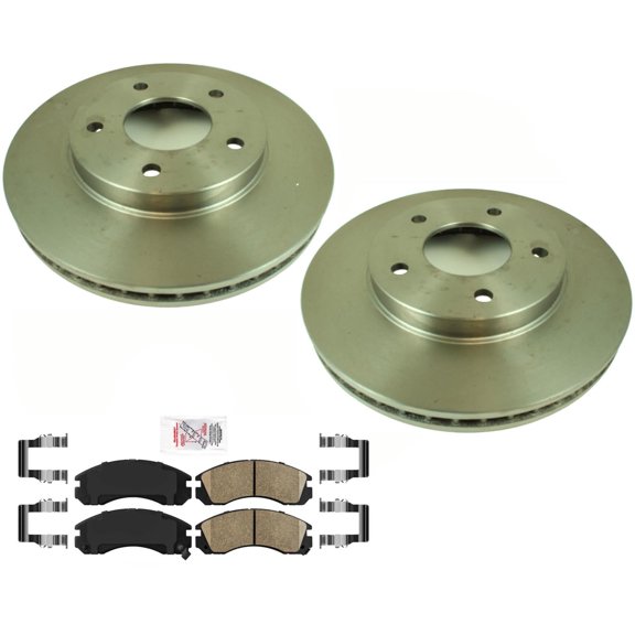 Front Disc Brake Rotors Brake Pads for All Wheel Drive Mitsubishi Eclipse 98-99