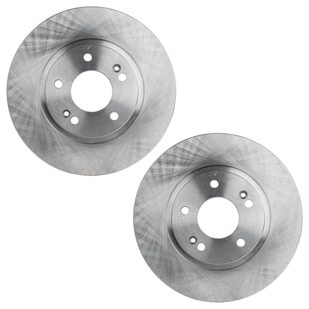 Front Disc Brake Rotors For 01-06 Hyundai Santa Fe 293mm Front disc