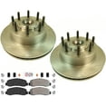 thumbnail image 1 of Front Disc Brake Rotors and Brake Pads for Ford F250 Rear Wheel Drive 2005, 1 of 7