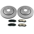 thumbnail image 1 of Front Disc Brake Rotors and Ceramic Brake Pads for Acura TLX 15-19 3PC Kit, 1 of 7