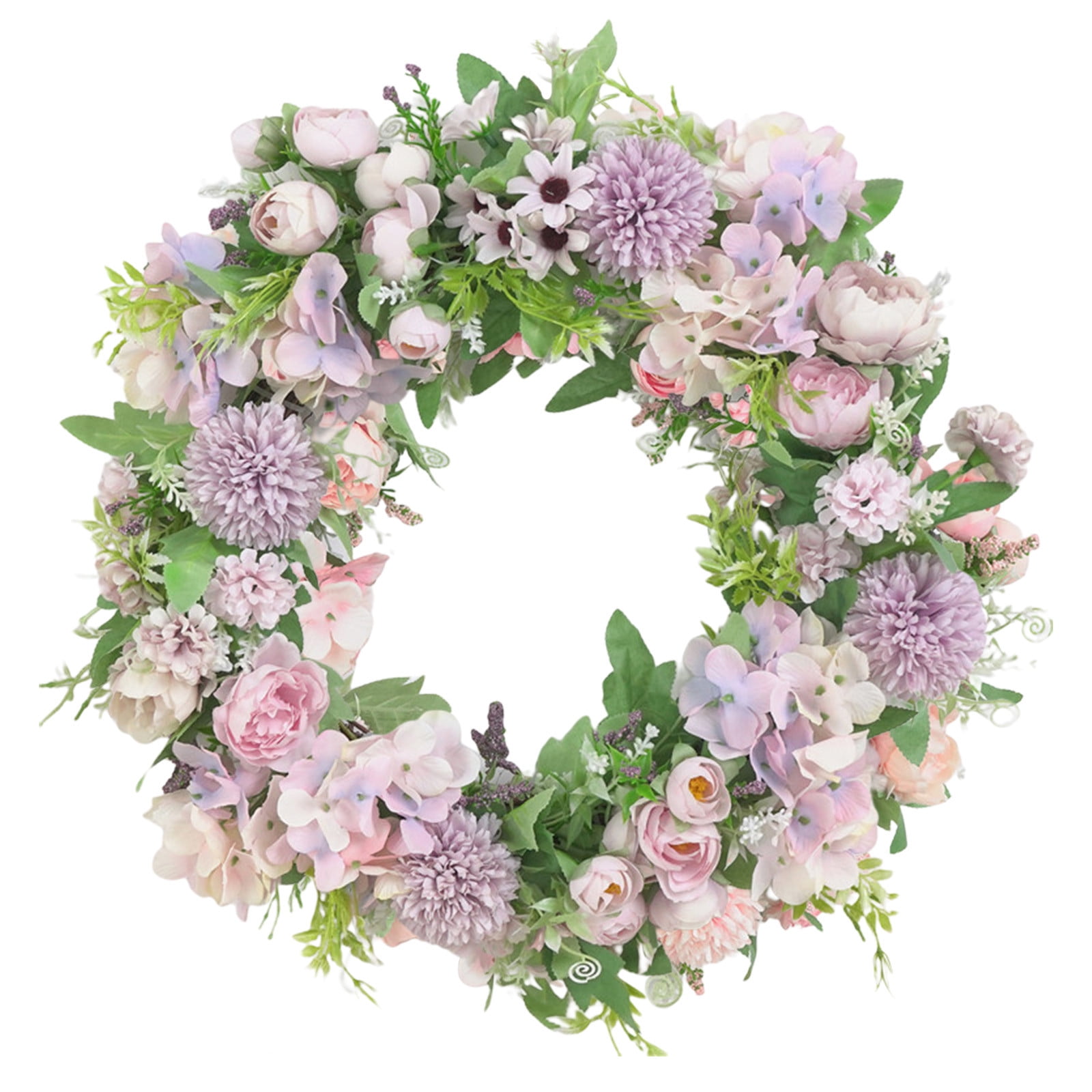 Front Door Decor Spring Wreaths Spring Flowers Mother's Day Carnation Wreaths Door Ring Day