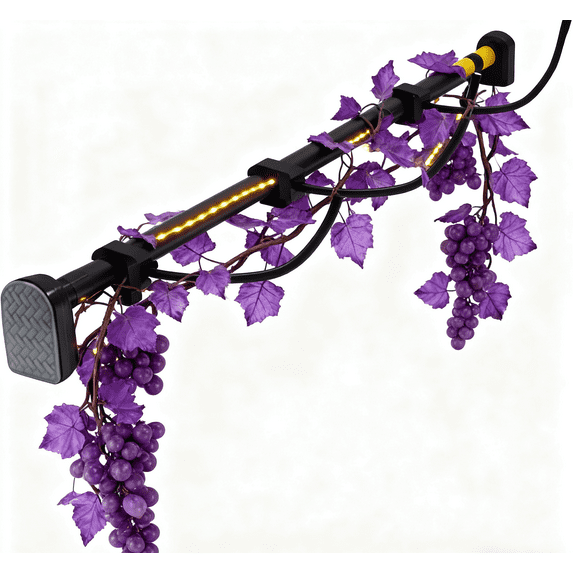 Front Door Garland Hanger Adjustable No Hardware Garland Hangers Adjustable Fits 32"- 80" Doors Heavy-Duty Garland Holder for Door Frame Christmas & Halloween Decorations(32"-39")