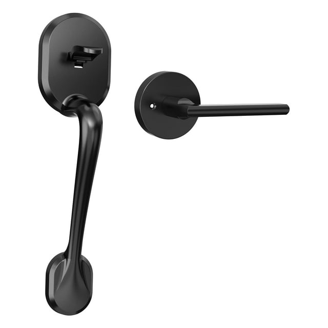 Front Door Handle, Entry Door Handleset with Door Lever for