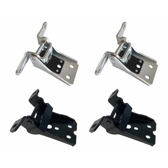 Front Door Hinge Kit - Compatible with 1983 - 1986 Ford LTD - Replacement