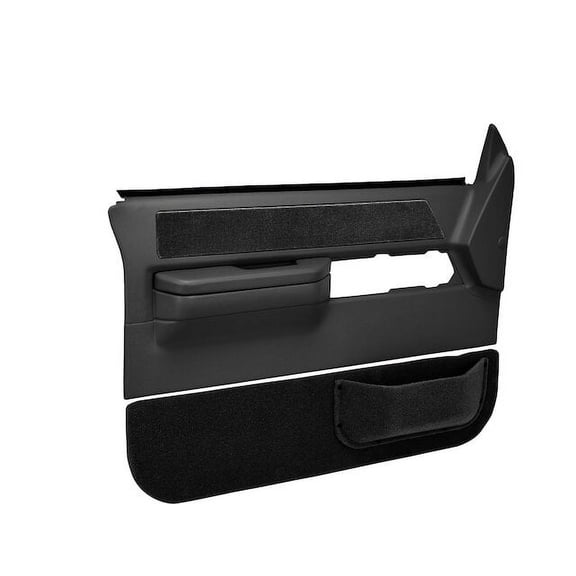 Front Door Interior Trim Panel - Compatible with 1988 - 1989 GMC C1500