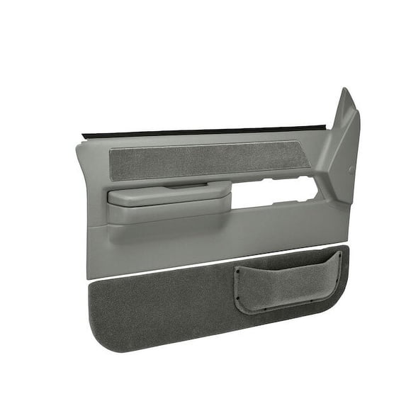 Front Door Interior Trim Panel - Compatible with 1988 - 1994 Chevy K2500 1989 1990 1991 1992 1993