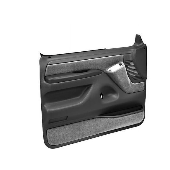 Front Door Interior Trim Panel - Compatible with 1992 - 1996 Ford F-150 1993 1994 1995