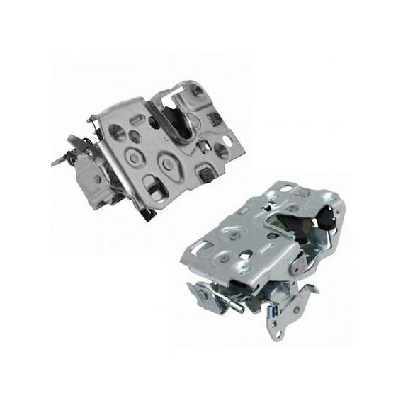 Front Door Latch Assembly Set 2 Piece Set - Compatible with 1985 - 1992 GMC Safari 1986 1987 1988 1989 1990 1991