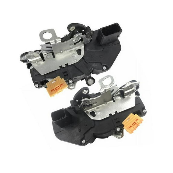 Front Door Lock Actuator Motor Set - Compatible with 2010 - 2012 Cadillac Escalade EXT 2011