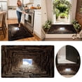 thumbnail image 1 of Front Door Mat, 3D Optical Illusion All-Weather Doormat, Optical Illusion Rug Ground Crack Illusion Rug 3D Rugs, Easy Clean Patio Porch Entryway Mat, 1 of 6
