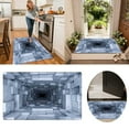 thumbnail image 1 of Front Door Mat, 3D Optical Illusion All-Weather Doormat, Optical Illusion Rug Ground Crack Illusion Rug 3D Rugs, Easy Clean Patio Porch Entryway Mat, 1 of 7