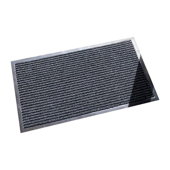 Front Door Mat Doormat Welcome Floor Mats Water Absorbent PVC Polyester 40x60cm for Home Entryway