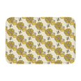 Front Door Mat Indoor/Outdoor Entrance Honey Pot Bee Sunflower 15