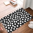 thumbnail image 1 of Front Door Mat Indoor Outdoor Outside Entrance - 16*24in Washable Abstract Dot Pattern Thin Bathroom Rugs Fit Under Door, Bath Rugs for Bathroom, Kitchen Rugs Mats for Floor, 1 of 6