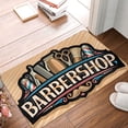 thumbnail image 1 of Front Door Mat Indoor Outdoor Outside Entrance - 16*24in Washable Barbershop Thin Bathroom Rugs Fit Under Door, Bath Rugs for Bathroom, Kitchen Rugs Mats for Floor, 1 of 6