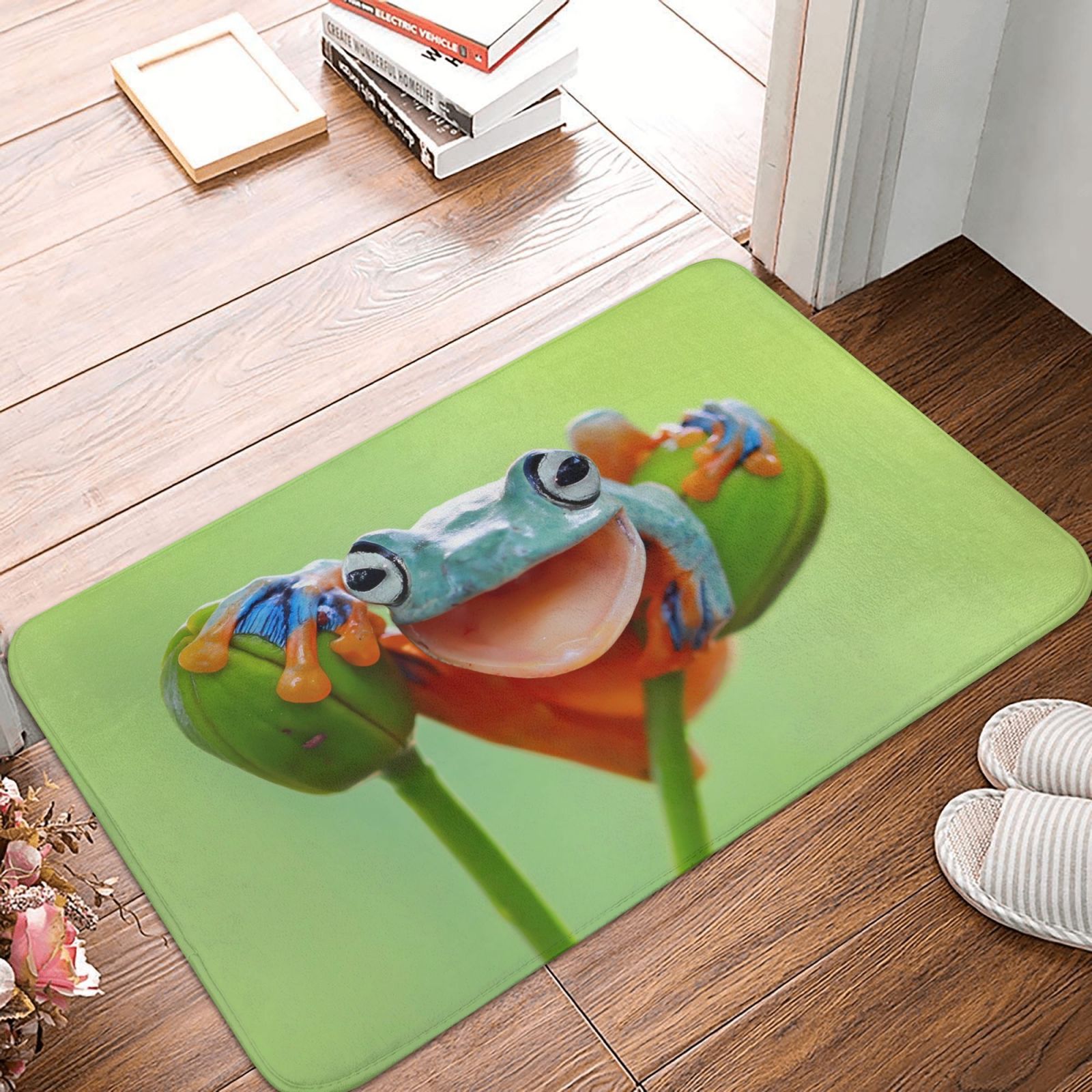 Front Door Mat Indoor Outdoor Outside Entrance - 16*24in Washable ...