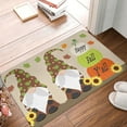 thumbnail image 1 of Front Door Mat Indoor Outdoor Outside Entrance - 16*24in Washable Gnome Happy Fall Thin Bathroom Rugs Fit Under Door, Bath Rugs for Bathroom, Kitchen Rugs Mats for Floor, 1 of 6