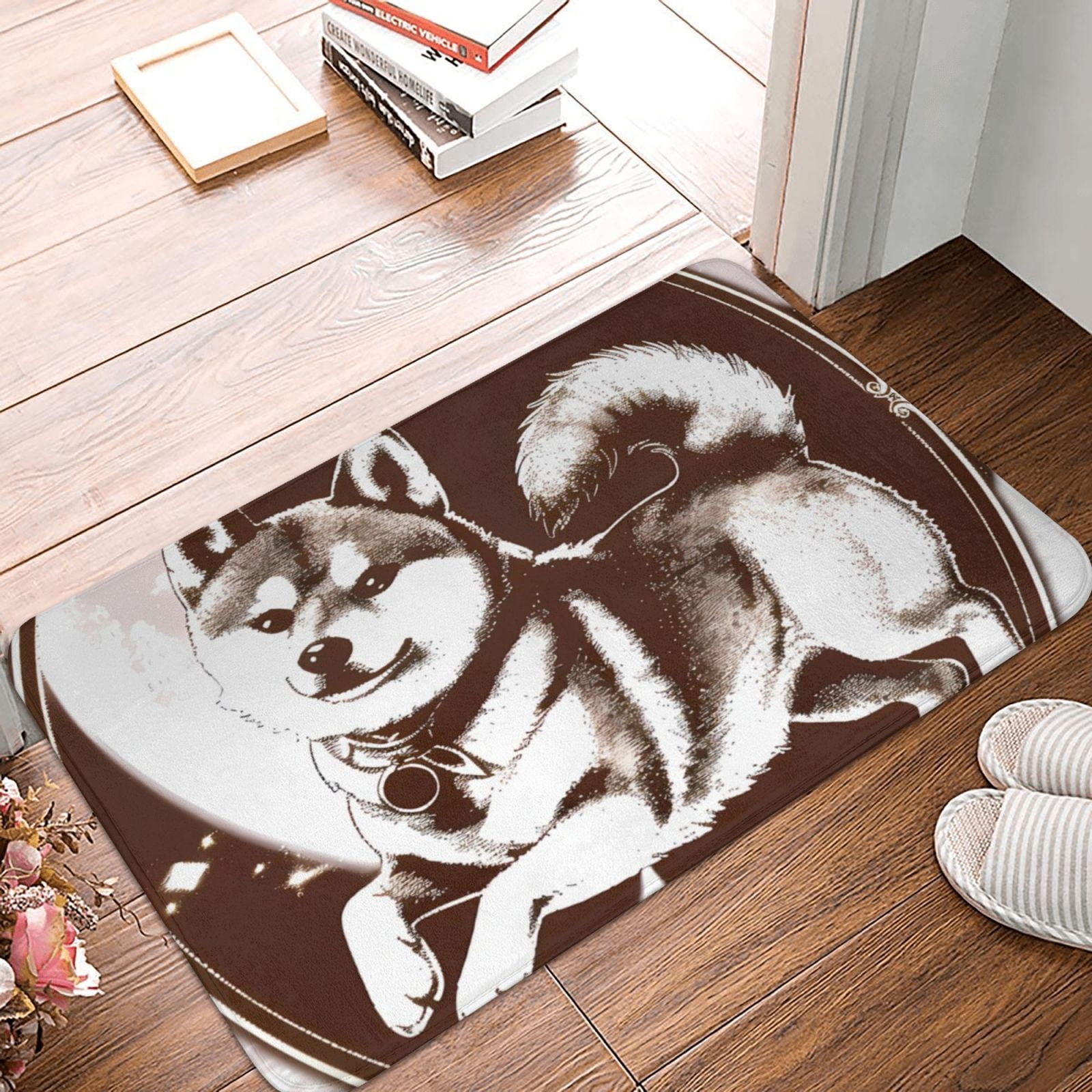 Front Door Mat Indoor Outdoor Outside Entrance - 16*24in Washable ...