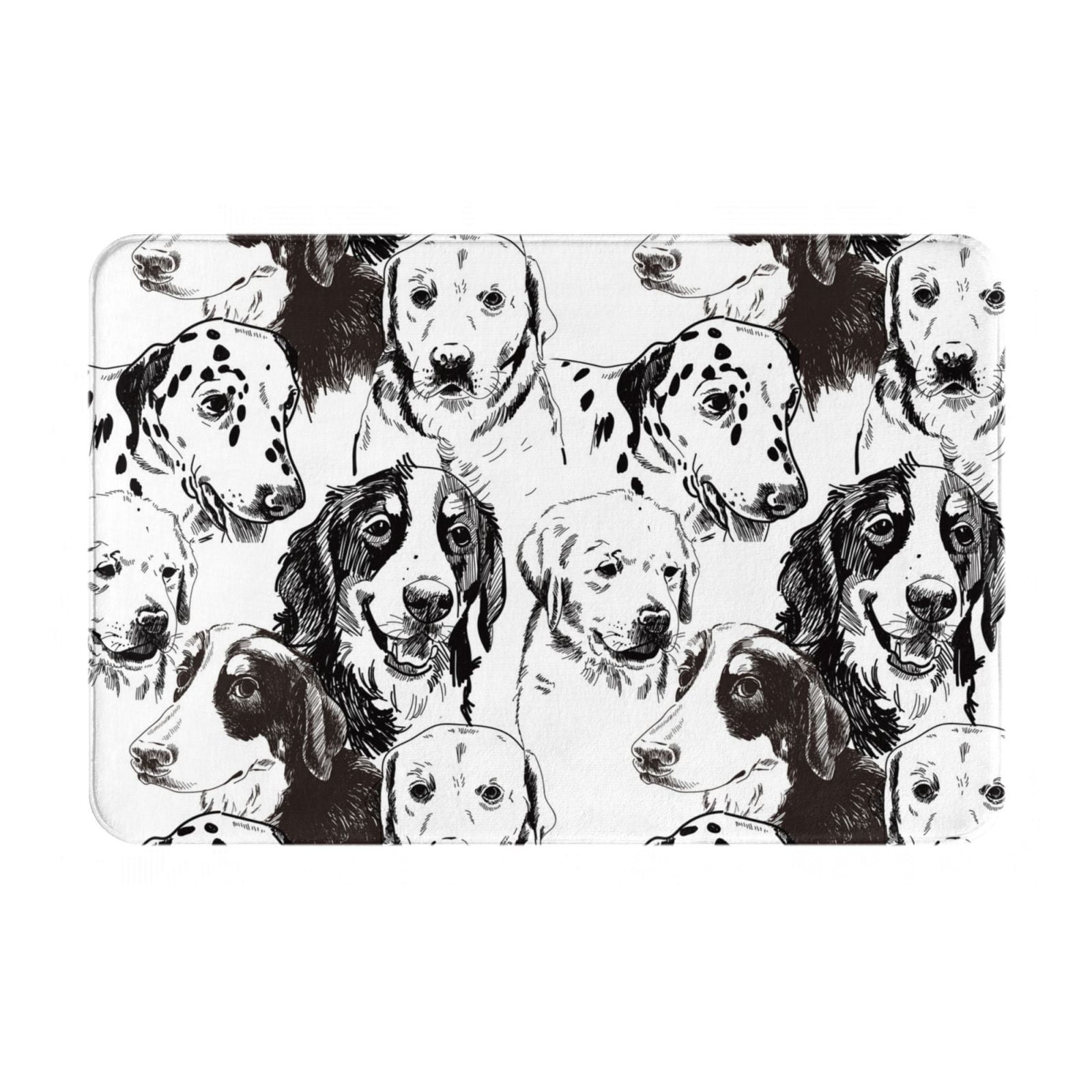 Front Door Mat Indoor Outdoor Outside Entrance - Labrador Retriever Dog ...