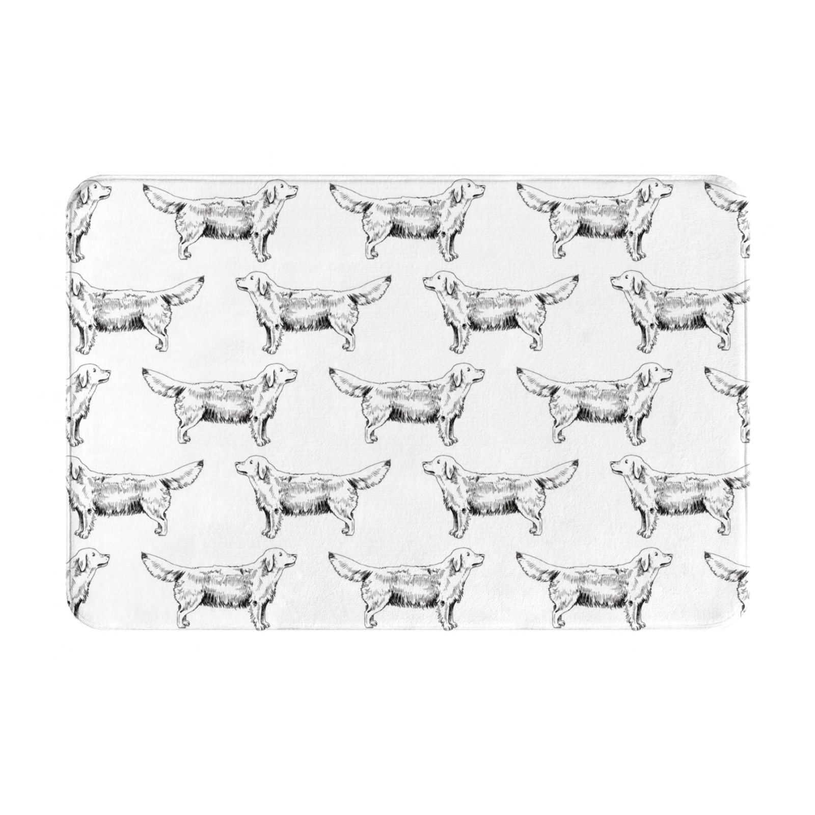 Front Door Mat Indoor Outdoor Outside Entrance - Labrador Retriever Dog ...