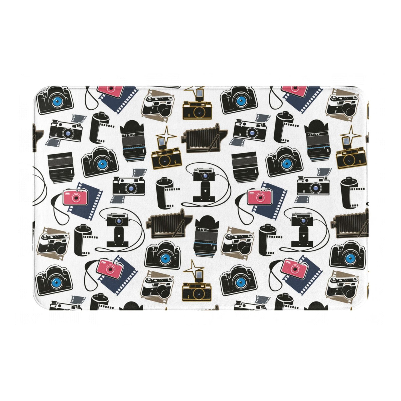 Front Door Mat Indoor Outdoor Outside Entrance - cool camera 16*24in ...