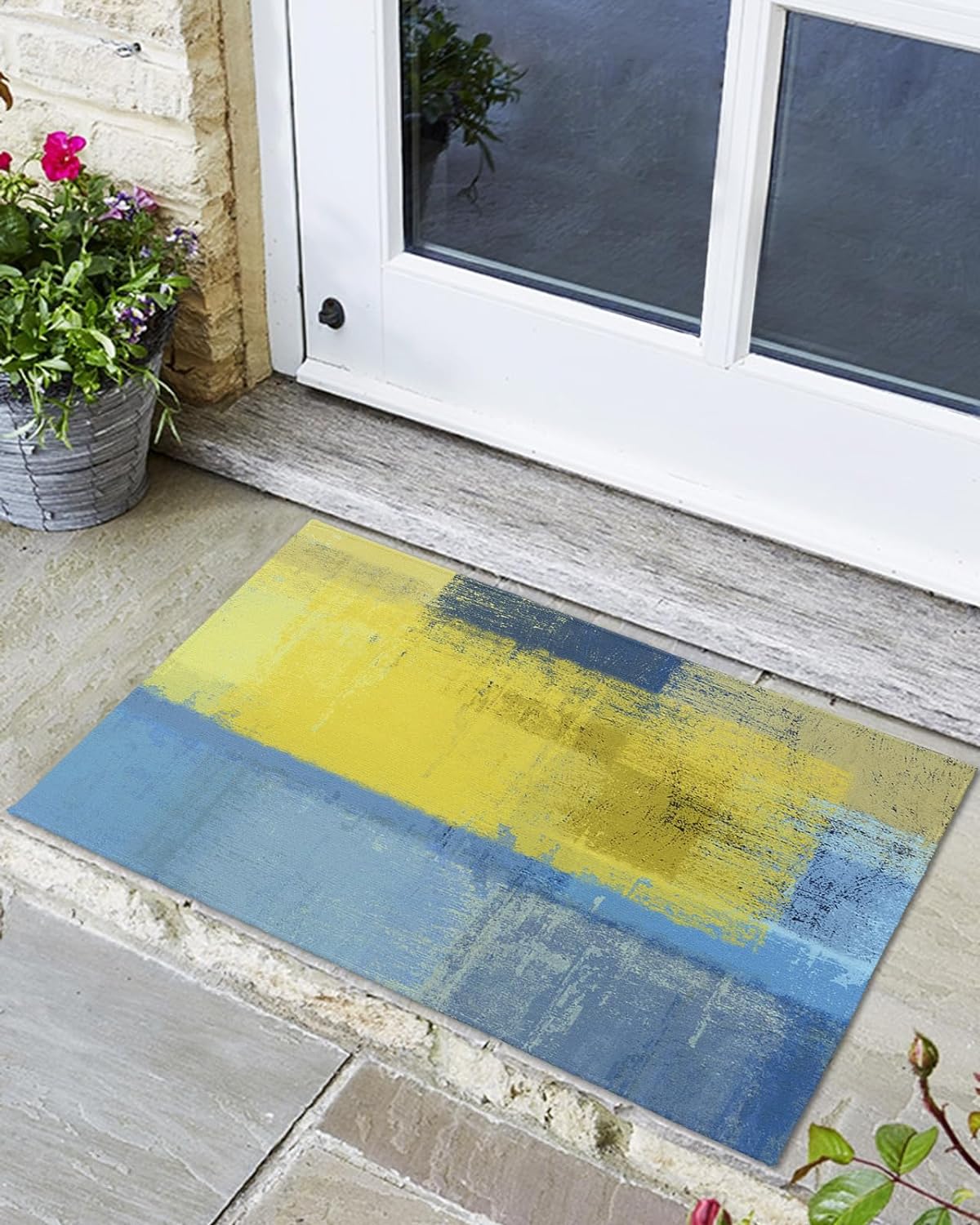 Front Door Mat, Non Slip Absorbent Door Entry Mats, Doormats Indoor