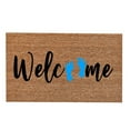 thumbnail image 1 of Front Door Mat Outdoor Entrance Summer Door Mat Funny Welcome Mat Barefoot Beach Funny Cute Outside Door Mats for Front Door Deal of The Day Front Door Mats Outdoor for Front Door Outdoor 16 x 24 Inch, 1 of 7