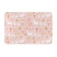 Front Door Mat Outside Indoor Outdoor Entrance Bohemian Cute Duck