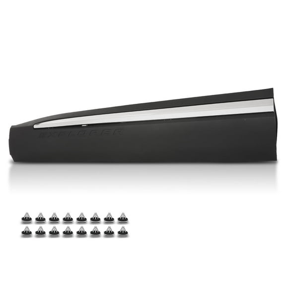 Front Door Moulding Chrome Trim Left Side Fit For Ford Explorer 2020-2023